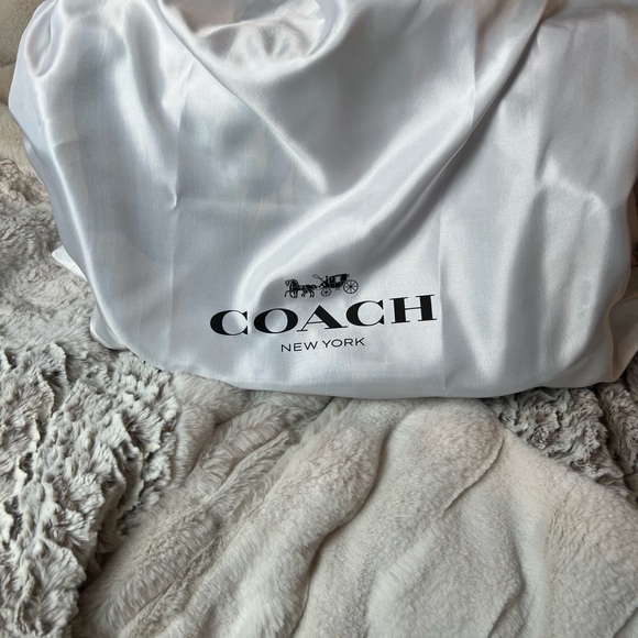 Coach Purple Floral Tote Bag - Picture 9 of 9